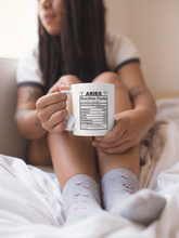 Zodiac Sign Nutrition Facts Coffee Mug